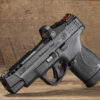 Smith & Wesson M&P9 Shield Plus Performance Center, Ported 9mm Pistol, Crimson Trace Red Dot Sight, Black (13253) - Image 3