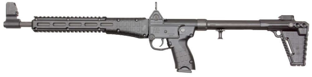 Kel-Tec Sub-2000 Gen 2, 9mm Pistol Carbine, Semi-automatic Rifle, For Glock OEM 19 Magazines, Black (SUB2K9GLK19BBLKHC)