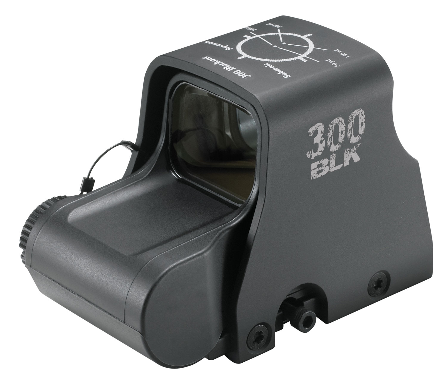 EOTECH HWS 300 Blackout, Holographic Weapon Sight, Two-Dot Ballistic Drop Reticle, Black Finish (XPS2-300)