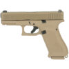 Glock 19X 9mm Pistol, Coyote Tan (UX1950703)
