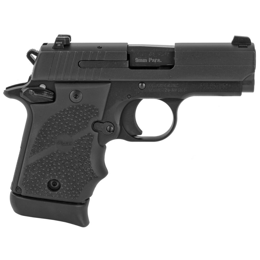 Sig Sauer P938 9mm Pistol, Black (939-9-BRG-AMBI)