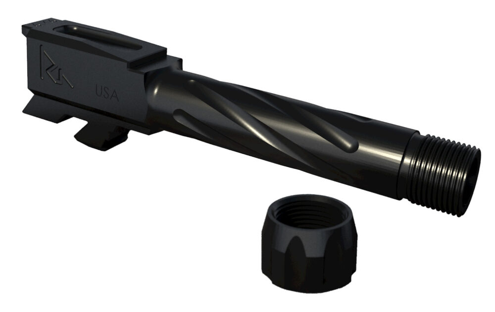 Rival Arms Drop-In Threaded Barrel, for Glock 43, Black (RA20G302A)