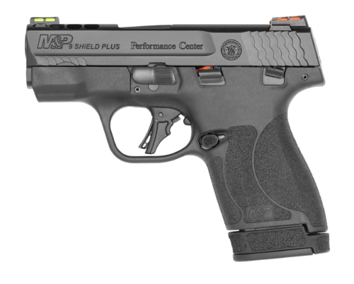 Smith & Wesson M&P9 Shield Plus, Performance Center Ported 9mm Pistol with Manual Thumb Safety (13254)