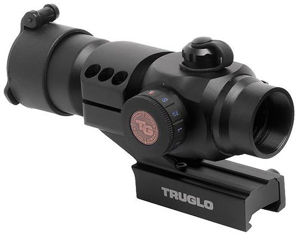 TruGlo Triton 1x30mm, Tri-Color Red Dot Optic, Black Anodized (TG8230RB)