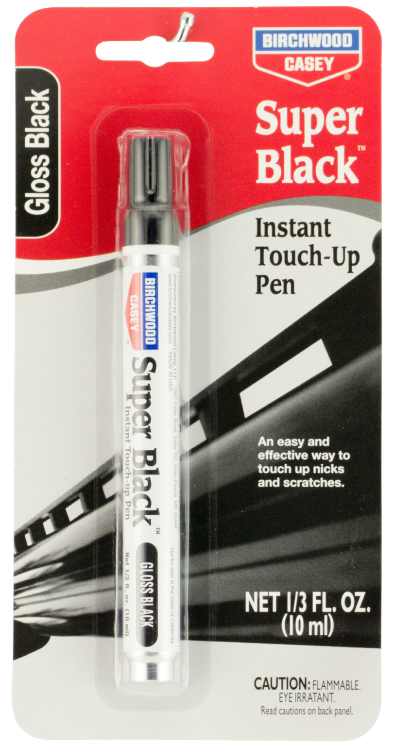 Birchwood Casey Super Black TouchUp Pen, 1/3 oz., Black Gloss, (BC