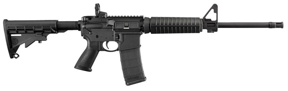 Ruger AR-556 5.56x45mm NATO Semi-Auto Rifle, Black (8500)