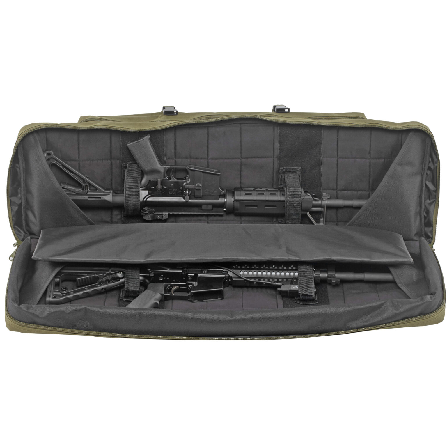 Bulldog BDT, Double Tactical Rifle Case, 37", Green (BDT6037G) City