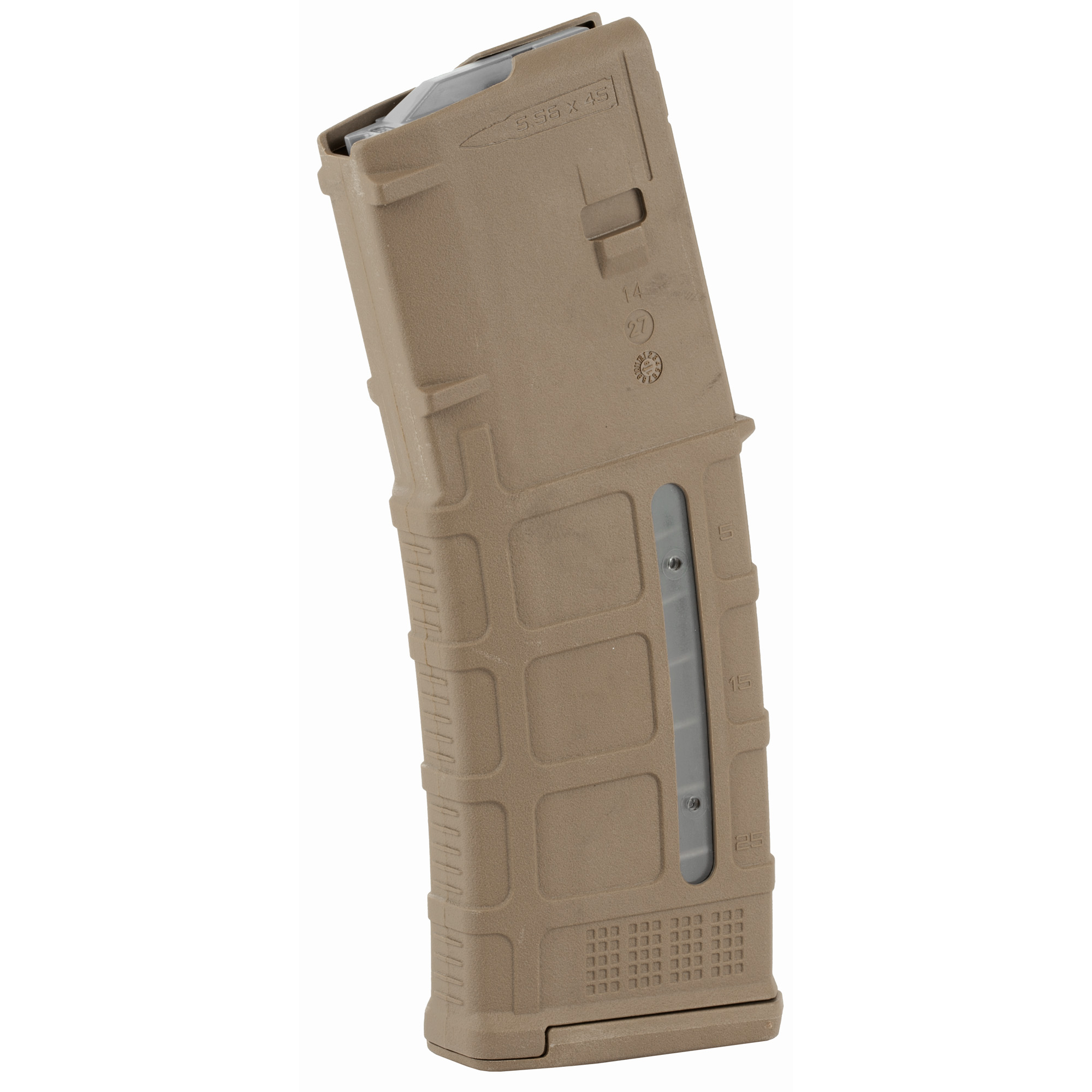 Magpul PMAG 30 Rd. Magazine, Gen M3 with Window, Coyote (MAG556-MCT)