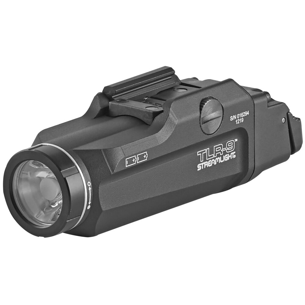 Streamlight TLR-9 Flex, Low Profile Tactical Flashlight, 1000 Lumens, Black