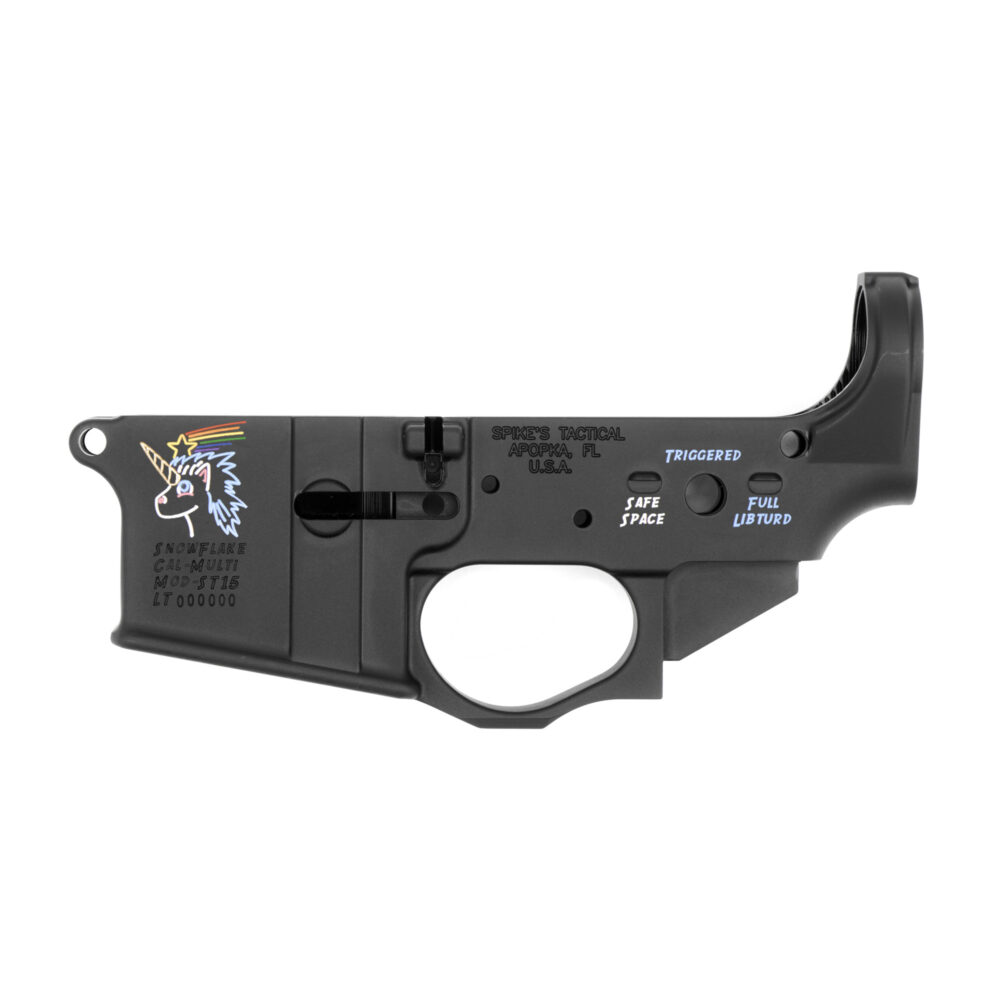 Spike's Tactical, Snowflake Stripped Lower Receiver, 223/5.56mm