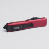 Microtech UTX-85 OTF Auto Knife, D/E Standard Blade, Red Handles (232-1RD) - Image 2