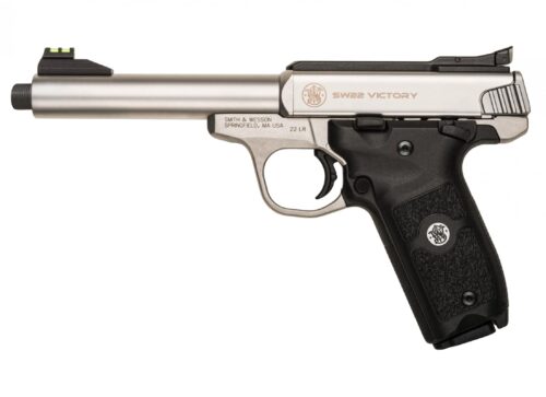 Smith & Wesson Victory 22LR Pistol, with Threaded Match Barrel (10201)