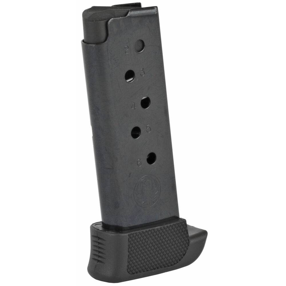 Ruger OEM Magazine, 380ACP, 7Rd Extended, Blued Finish (90405)
