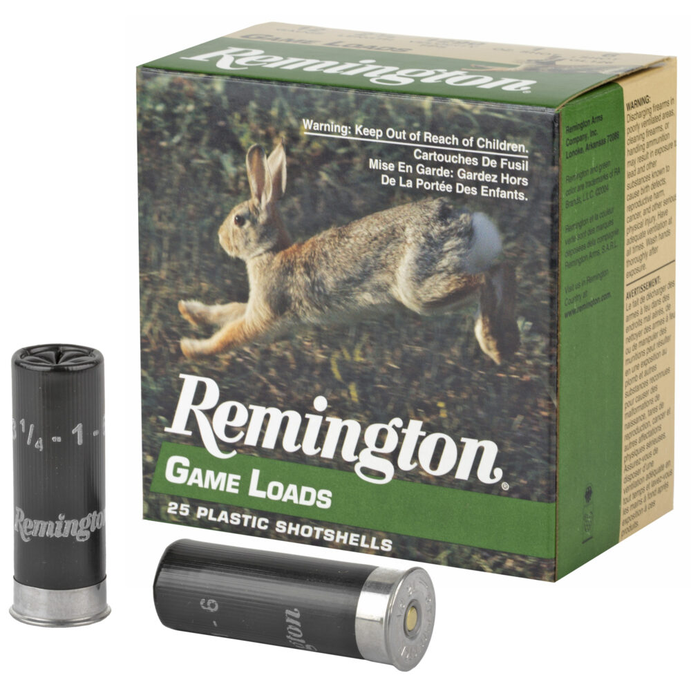 Remington Game Load 12 Gauge Ammunition 2-3/4" #6 Lead Shot (20028)