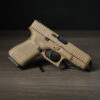 Glock G19 Gen5, 9MM Pistol, with Front Serrations, FDE (GLAP195S203FDE) - Image 2