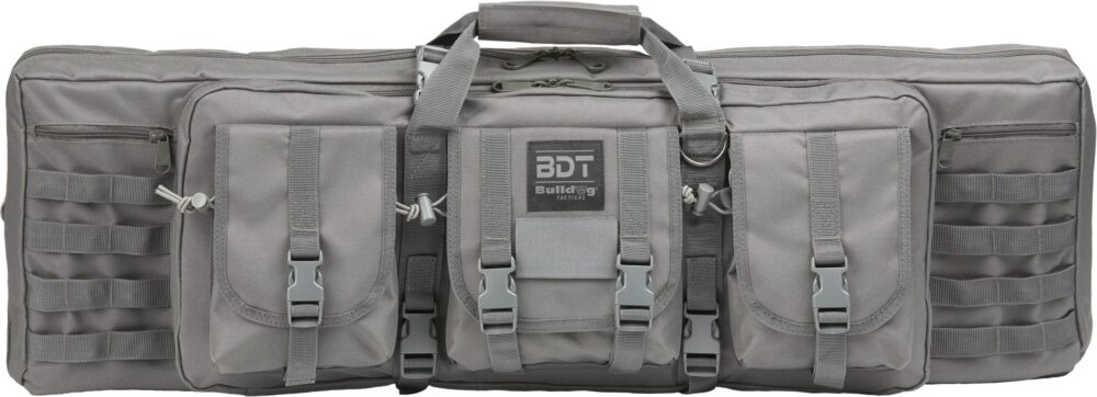 Bulldog BDT Double Rifle Bag, 43", Seal Gray (BDT60-43SG)