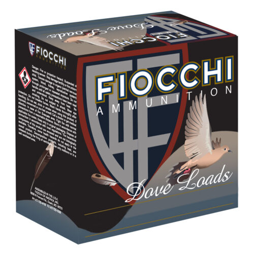 Fiocchi Shooting Dynamics Dove Loads 20 Gauge 2.75" 7/8 oz 8 Shot 25rd. Box (20GT8)