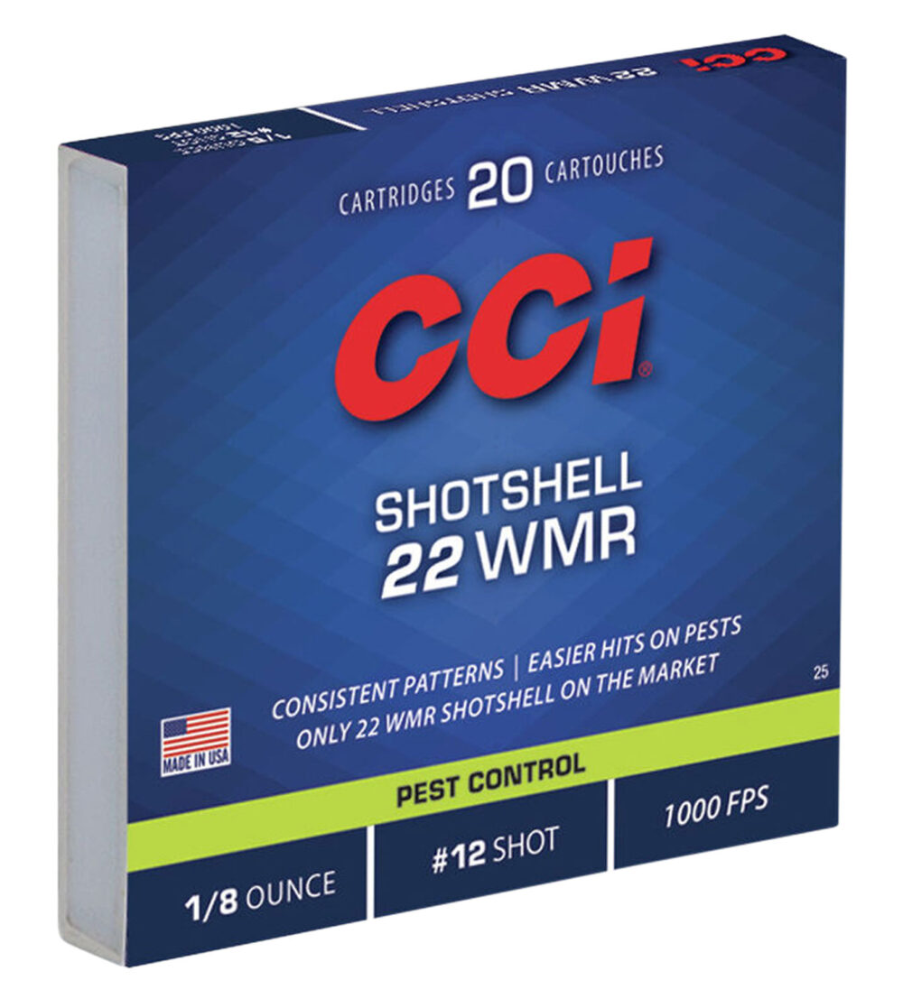 CCI Pest Control Maxi-Mag 22 Mag Ammunition, 20Rd. Box (0025)