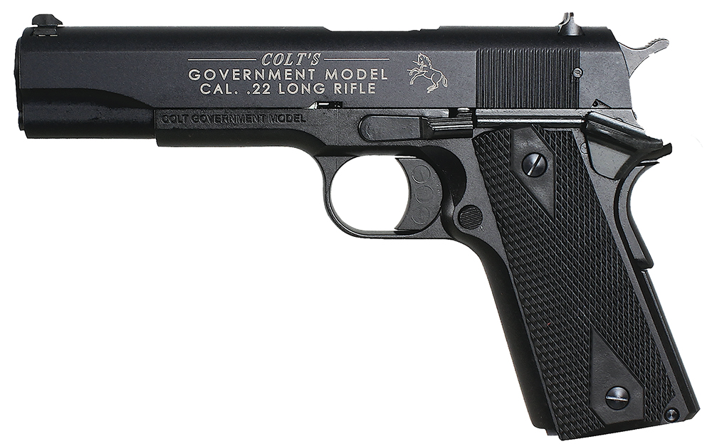 Walther Arms 1911 Colt Government A1 22LR Pistol, 5in. Threaded Barrel, Black (5170304)