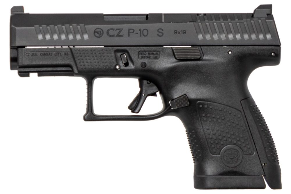 CZ P-10 Sub-Compact 9mm Pistol, Black (01560)