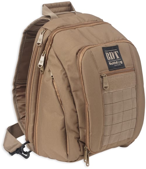 Bulldog Sling Pack Backpack, Small, Tan (BDT408T)