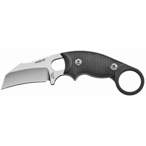 Hogue, EX-F03, Fixed Hawkbill Blade Knife, Black (35329)