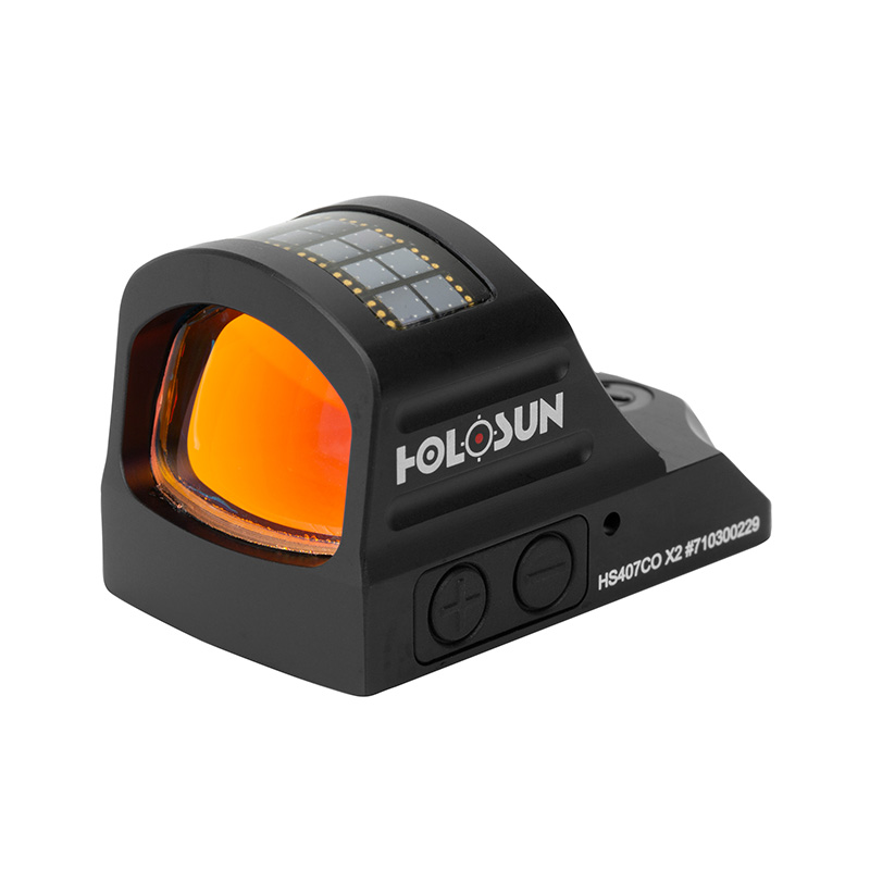 Holosun HS407CO X2 Series Reflex Sight, Pistol Red Dot Optic (HS407CO)