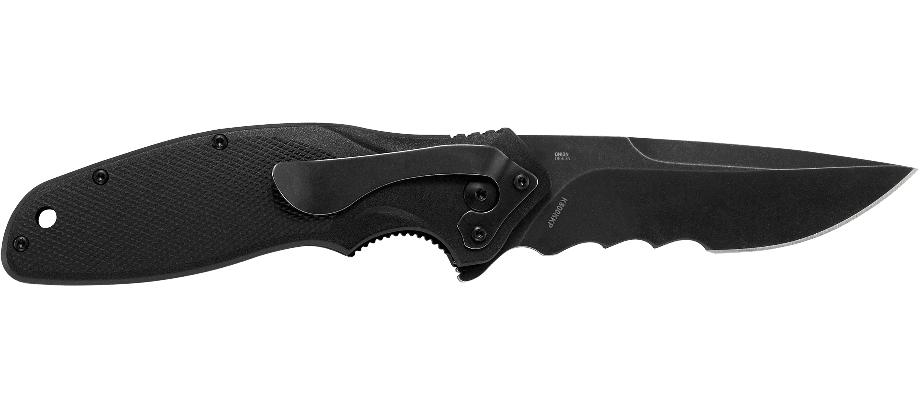CRKT Shenanigan Knife, Black with VEFF Serrations (K800KKP) - City Arsenal