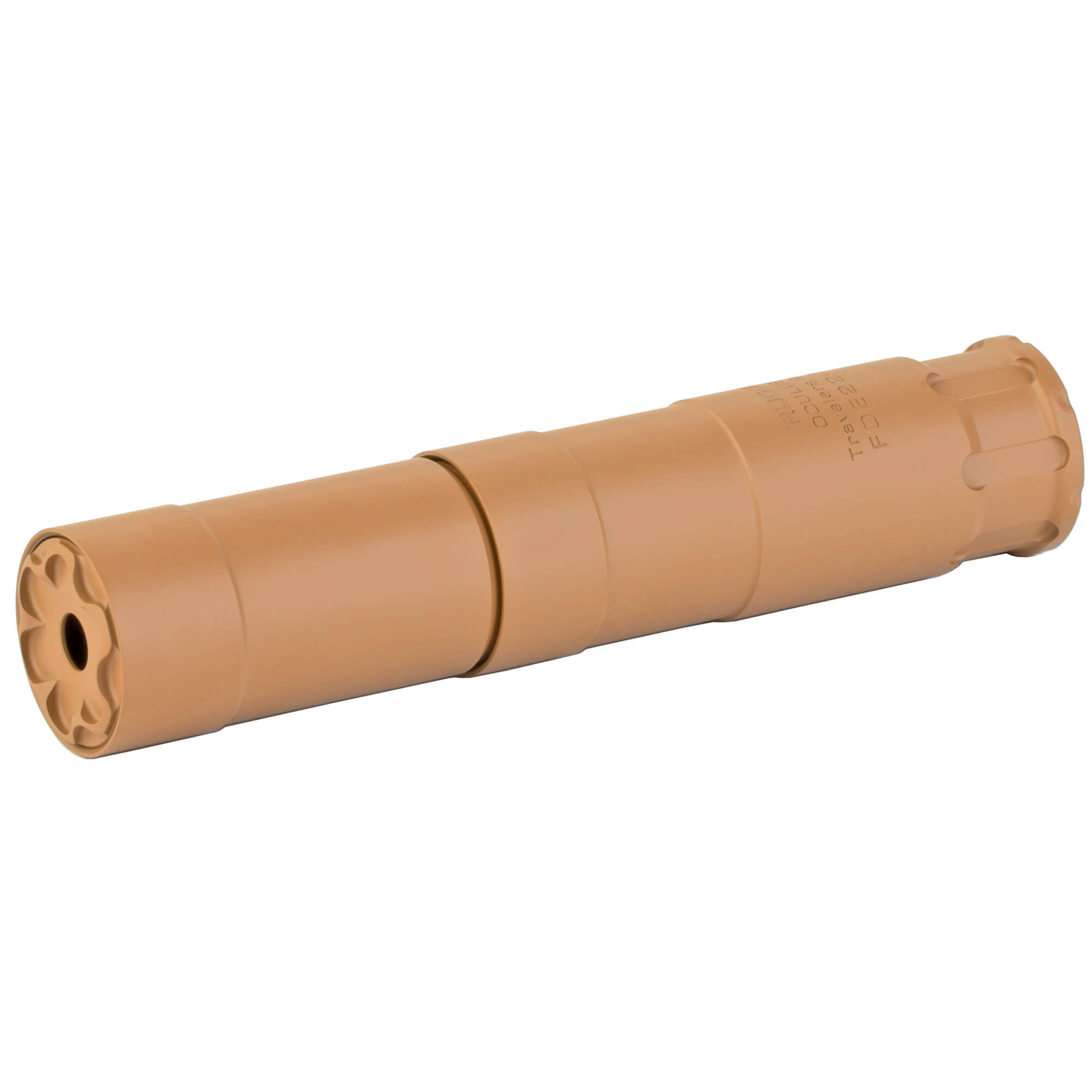 Rugged Suppressors, Oculus22, 22LR Silencer, FDE (OCUFDE22)