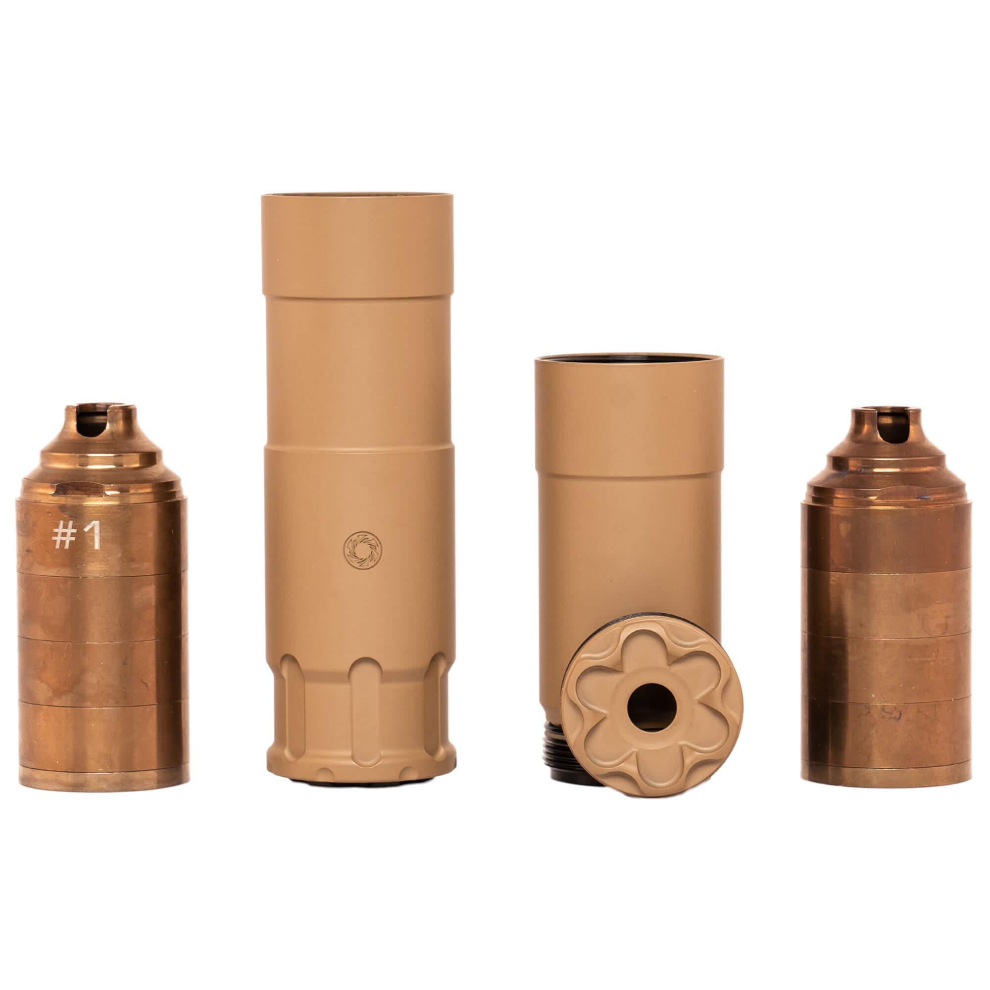 Rugged Suppressors, Oculus22, 22LR Silencer, FDE (OCUFDE22) - Image 2