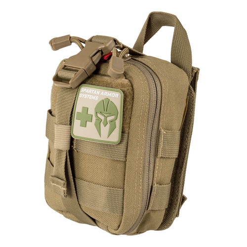 Spartan Armor Systems Advanced Individual First Aid Kit Tan (SAS-AFAK-CT-KIT)