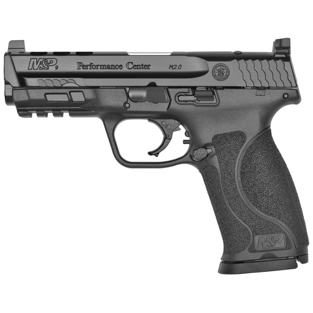 Smith & Wesson Performance Center M&P9 M2.0 Pistol, Ported 4.25" Barrel and Slide C.O.R.E., Black (11831)