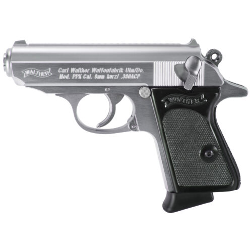 Walther Arms PPK .380 ACP Pistol, Stainless (4796001)