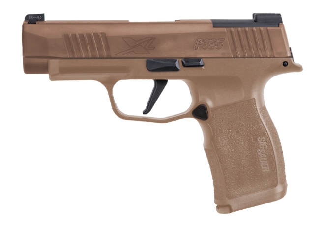 Sig Sauer P365XL 9mm Pistol, NRA Exclusive, Coyote (365XL-9-COYXR3-NRA19)