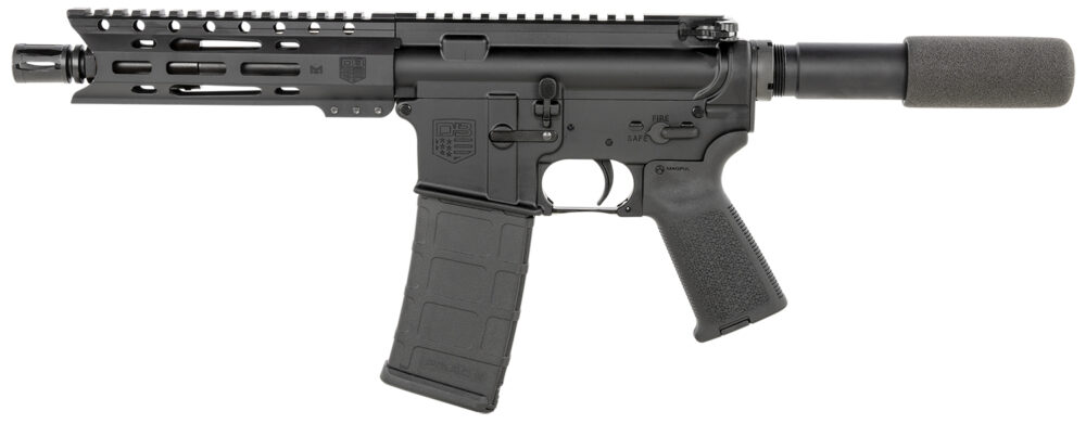 Diamondback DB15 AR Pistol, 5.56mm, Black Buffer Tube Stock (DB15PCML7B)