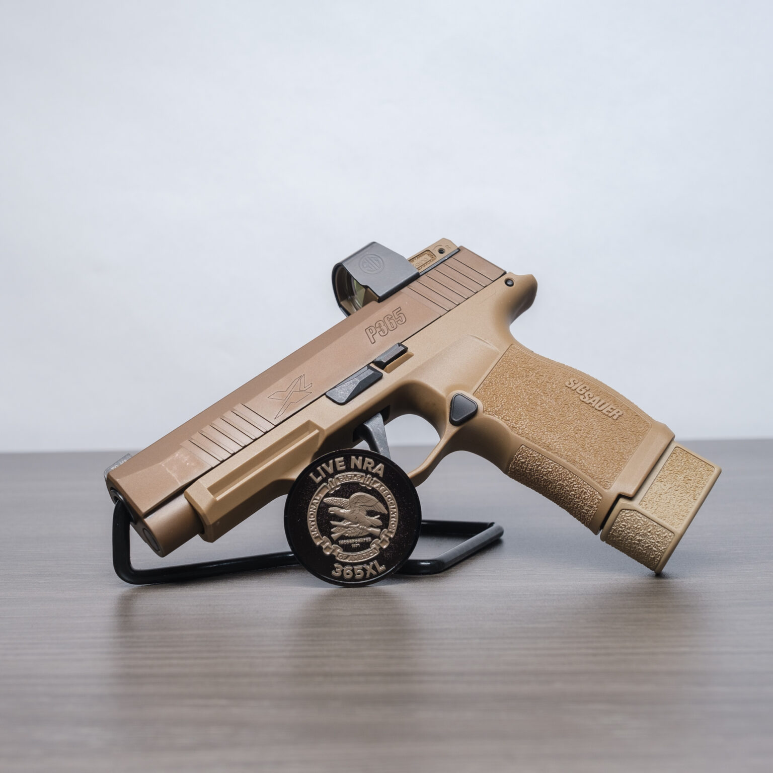 Sig Sauer P365 XL NRA, 9mm Pistol with Romeo Zero Optic (NRA) City Arsenal