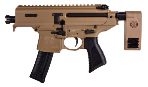 Sig Sauer MPX Copperhead, 9mm Pistol, Coyote (PMPX-3B-CH)