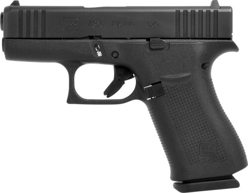 Glock G43X FS 9mm Pistol, Black (PX4350202) - Blue Label Program