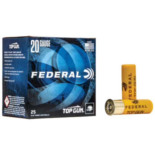 Federal, Top Gun, 20 Gauge 2.75", #8, 7/8 oz., 25 Round Box (TG208)