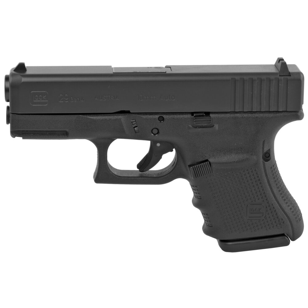 Glock G29 Gen4 10mm Pistol, Black (PG2950202)-Blue Label Program
