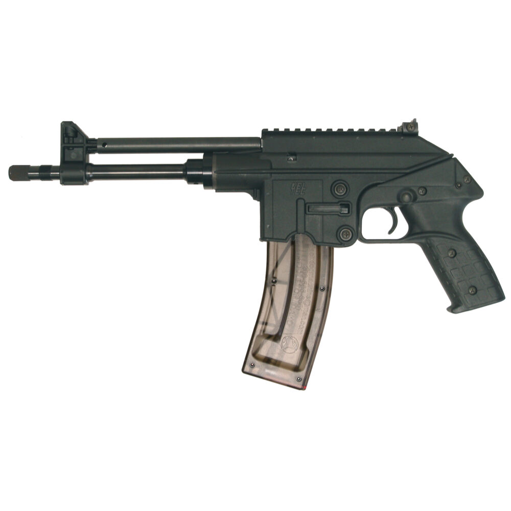 Kel-Tec PLR-22 Pistol, 22LR, 10.5" Barrel, Polymer, Black (PLR22BLK)