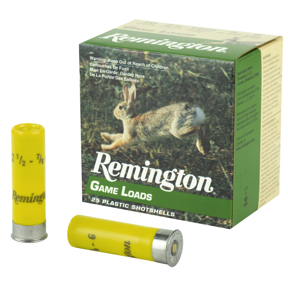 Remington Game Load 20 GA 2.75" #6 (20040)