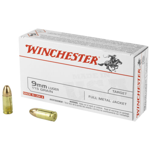 Winchester Ammunition USA 9MM 115Gr FMJ Q4172