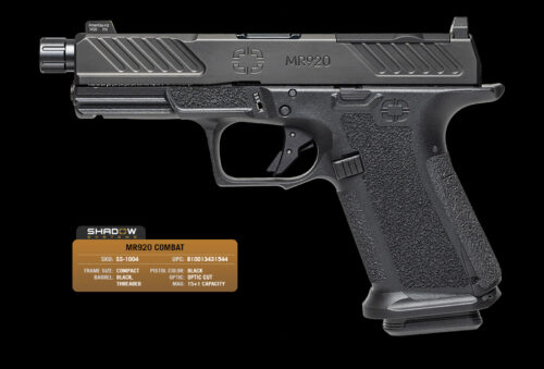 Shadow Systems MR920 Combat 9mm Pistol, Optic Ready with Night Sights (SS-1004)