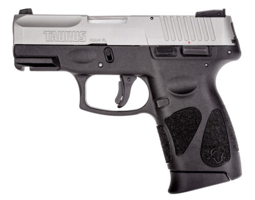 Taurus G2c 9mm Pistol, 3.20in. Barrel, Black Frame w/Matte Stainless Slide (1-G2C939-12)
