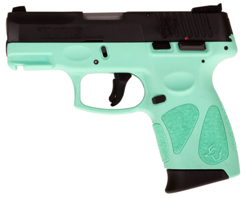 Taurus G2c 9mm Pistol, Cyan with Black Slide (1-G2C931-12C)