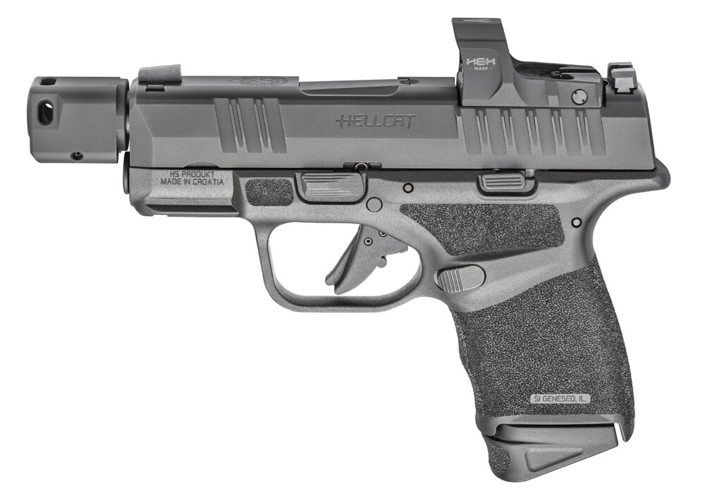 Springfield Armory Hellcat, Micro-Compact RDP, 9mm Pistol, Black (HC9389BTOSPWASP)