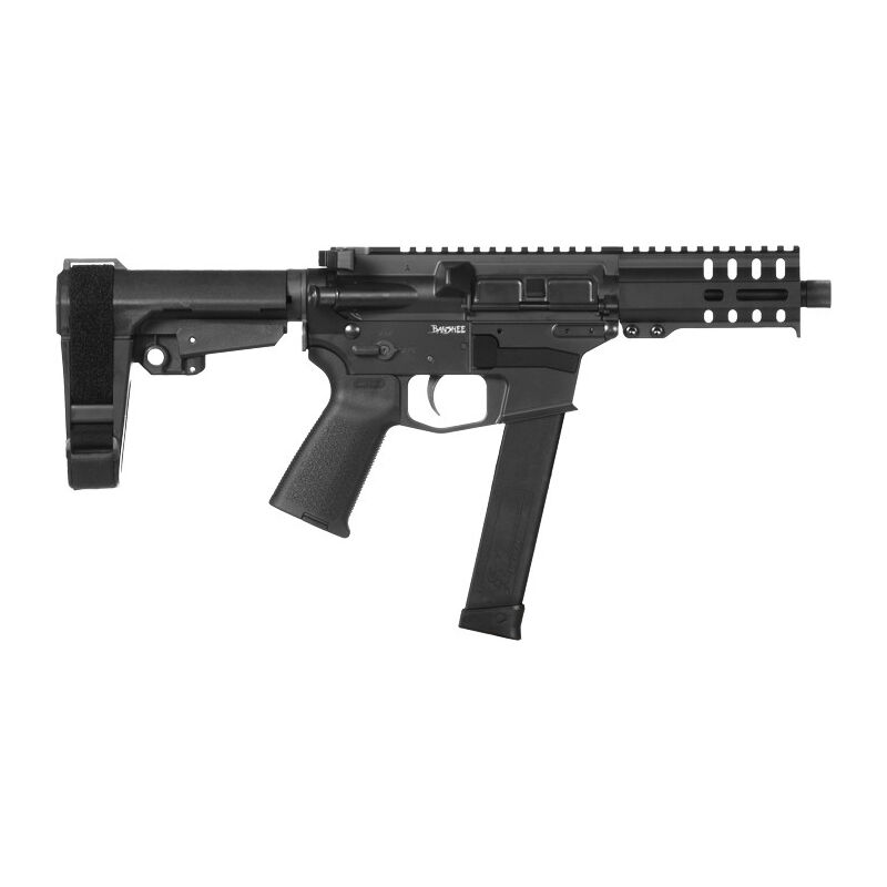 CMMG Banshee 300 MKG, 45ACP Pistol, Graphite Black (45A691C-GB)