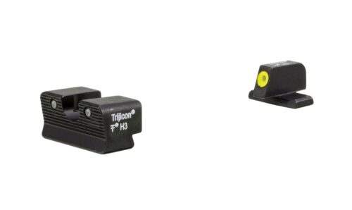 Trijicon HD XR Night Sights for FN 509, Yellow (FN604-C-600999)