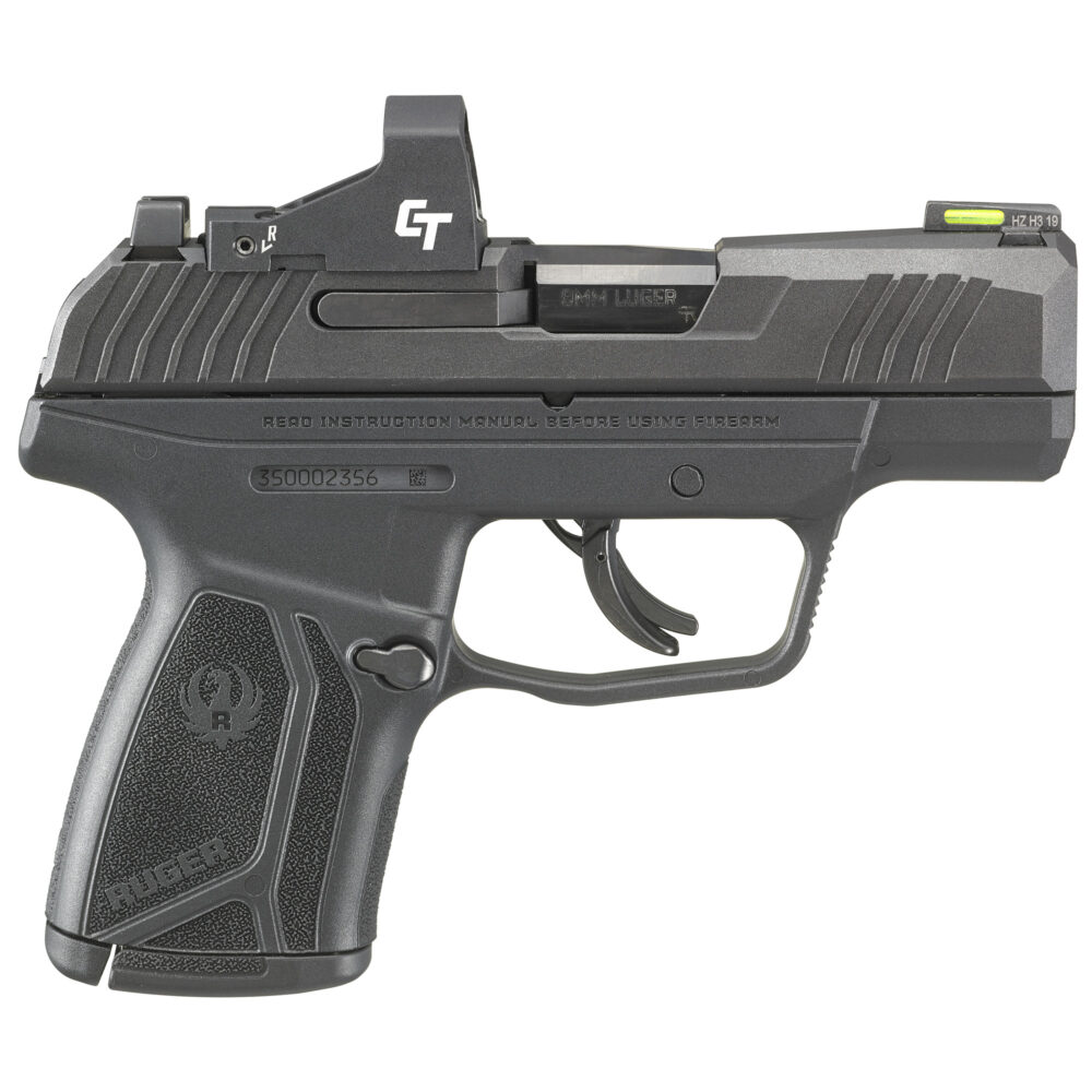 Ruger Max-9 9mm Pistol with Crimson Trace Reflex Sight (3504)